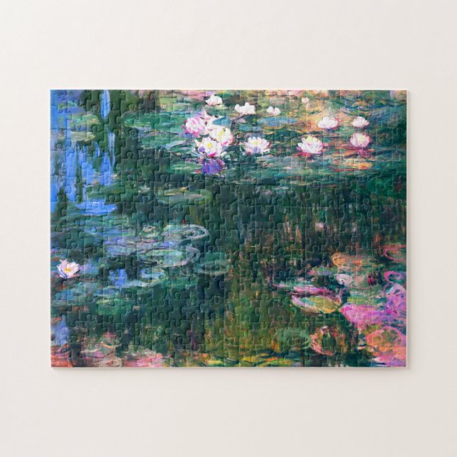 Claude Monet - Water Lilies (1917) Puzzle (Horizontal)