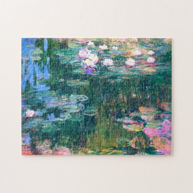 Claude Monet Water Lilies 1917 Puzzle (Horizontal)