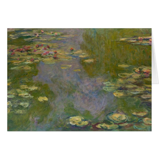 Claude Monet Water Lilies, 1919 (Vorderseite (Horizontal))