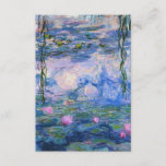 Claude Monet - Water Lilies 1919 Begleitkarte<br><div class="desc">Claude Monet - Water Lilies 1919 . Berühmte Kunstmalerei.</div>