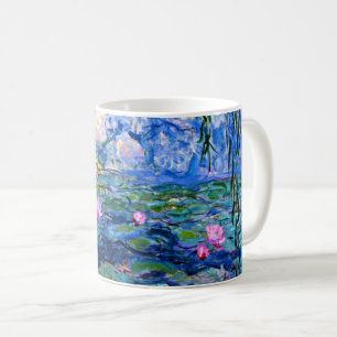 Claude Monet - Water Lilies, 1919, berühmtes Gemäl Kaffeetasse