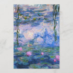 Claude Monet - Water Lilies 1919 Einladung<br><div class="desc">Claude Monet - Water Lilies 1919 . Berühmte Kunstmalerei.</div>