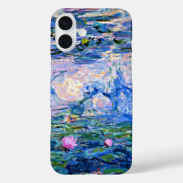 Claude Monet - Water Lilies 1919, Fine Art, iPhone 16 Plus Hülle