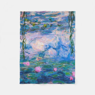 Claude Monet - Water Lilies 1919 Fleecedecke