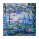 Claude Monet - Water Lilies, 1919, Fliese<br><div class="desc">Berühmtes Gemälde von Water Lilies,  1919,  von Claude Monet</div>