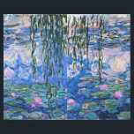 Claude Monet - Water Lilies, 1919, Geschenkpapier<br><div class="desc">Famous painting by Claude Monet,  Water Lilies,  1919.</div>