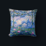 Claude Monet - Water Lilies, 1919 Kissen<br><div class="desc">Monetmalerei von Water Lilies,  1919,  Kissen werfen.</div>