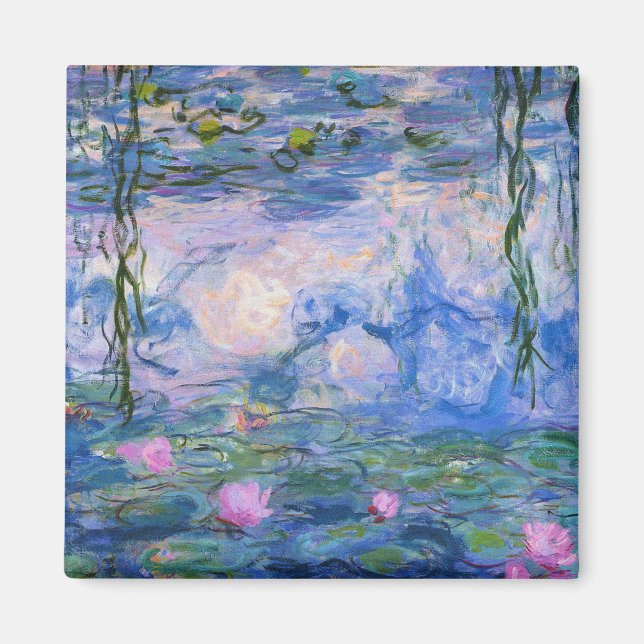 Claude Monet - Water Lilies 1919 Magnet (Vorne)