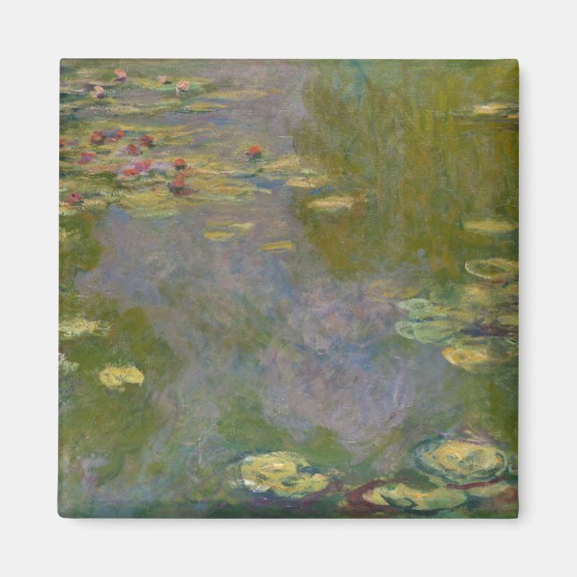 Claude Monet Water Lilies, 1919 Magnet (Vorne)