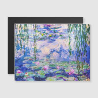 Claude Monet - Water Lilies 1919 Magnetkarte
