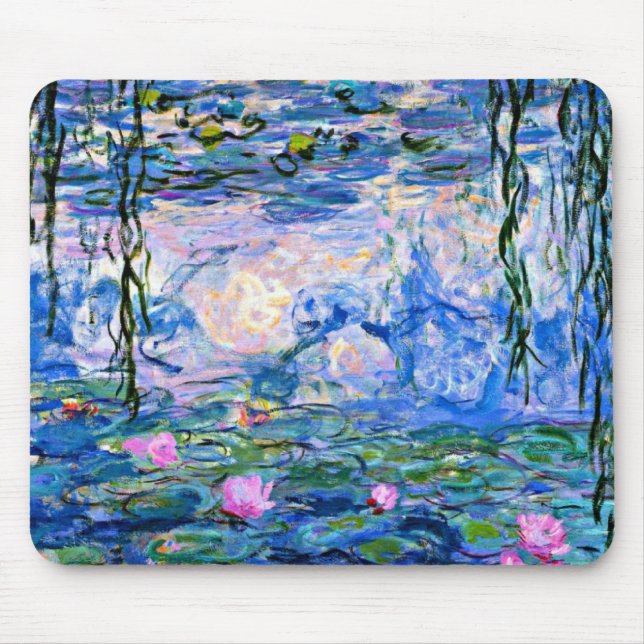Claude Monet - Water Lilies, 1919, Mousepad (Vorne)