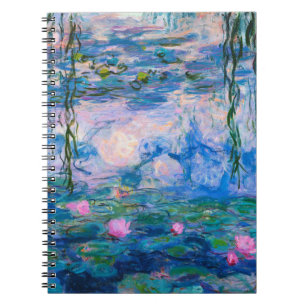 Claude Monet - Water Lilies 1919 Notizblock