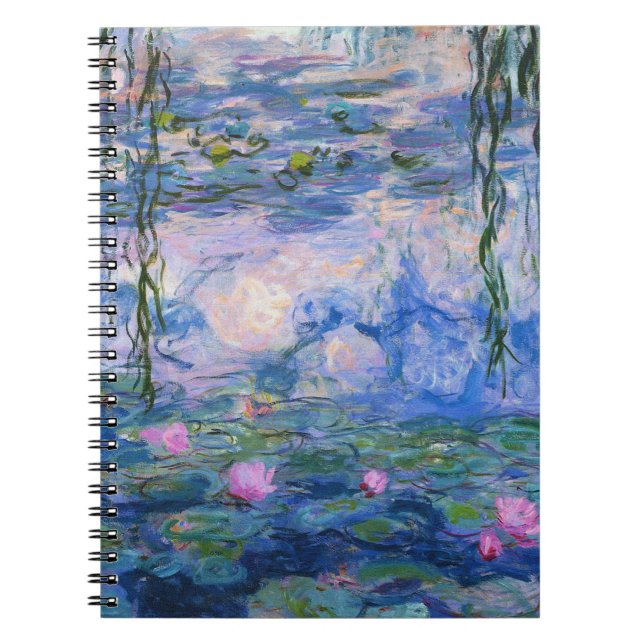 Claude Monet - Water Lilies 1919 Notizblock (Vorderseite)