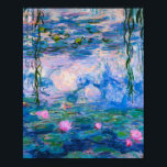 Claude Monet - Water Lilies 1919 Poster<br><div class="desc">Claude Monet - Water Lilies 1919 . Berühmte Kunstmalerei.</div>
