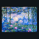 Claude Monet - Water Lilies, 1919 Poster<br><div class="desc">Monetmalerei von Water Lilies,  1919,  Poster.</div>