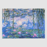 Claude Monet - Water Lilies, 1919, Seidenpapier<br><div class="desc">Claude Monet,  berühmtes Gemälde,  Water Lilies,  1919</div>