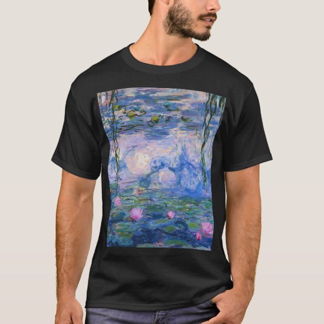 Claude Monet - Water Lilies 1919 T-Shirt (Vorderseite)