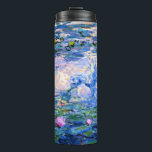 Claude Monet - Water Lilies, 1919, Thermosbecher<br><div class="desc">Famous painting by Claude Monet,  Water Lilies,  1919.</div>