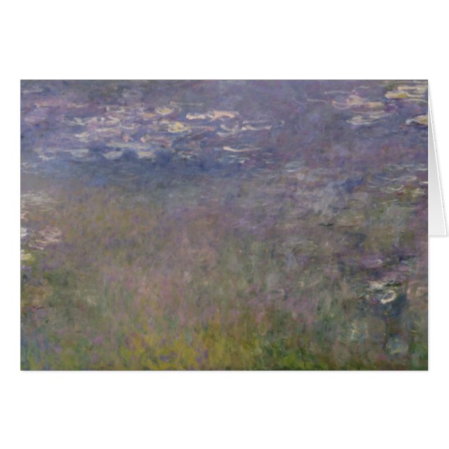 Claude Monet | Water Lilies Agapanthus (Vorderseite (Horizontal))