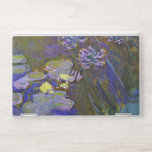 Claude Monet Water Lilies Agapanthus HP Laptop-Aufkleber<br><div class="desc">Claude Monets Water Lilies und Agapanthus - Claude Monets Water Lilies und Agapanthus sind ein wunderbares impressionistisches Gemälde eines der Meister der Blume aller Zeiten. Der Wassergarten lebt von Farben und Emotionen, da die lila Agapanthus aus ihren blauen und grünen Stielen strömt. Das Wasser lebt von braunen, grünen und lila...</div>