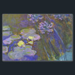 Claude Monet Water Lilies Agapanthus Seidenpapier<br><div class="desc">Claude Monets Water Lilies und Agapanthus - Claude Monets Water Lilies und Agapanthus sind ein wunderbares impressionistisches Gemälde eines der Meister der Blume aller Zeiten. Der Wassergarten lebt von Farben und Emotionen, da die lila Agapanthus aus ihren blauen und grünen Stielen strömt. Das Wasser lebt von braunen, grünen und lila...</div>