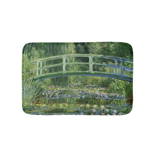 Claude Monet Water Lilies Badematte (Vorderseite)