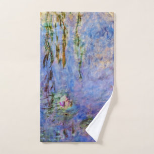 Claude Monet - Water Lilies Badhandtuch Set
