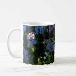 Claude Monet: Water-Lilies, blaues Indigo Kaffeetasse