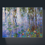 Claude Monet - Water Lilies Briefbeschwerer<br><div class="desc">Water Lilies / Nympheas von Claude Monet 1916-1919</div>