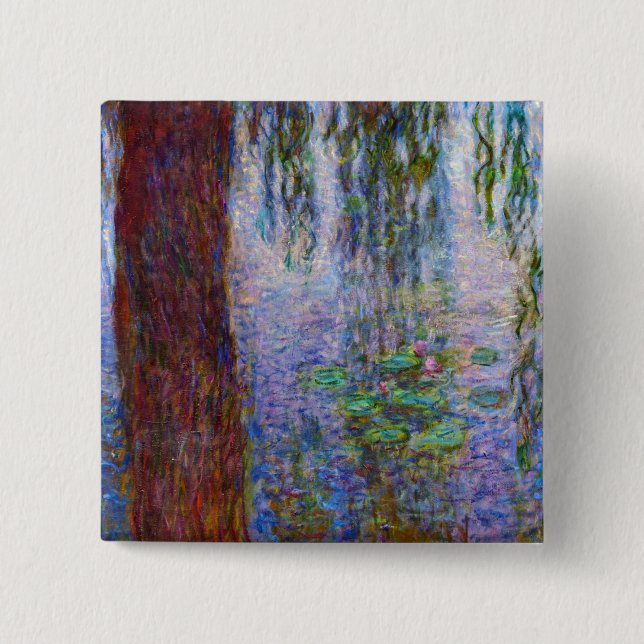 Claude Monet - Water Lilies Button (Vorderseite)