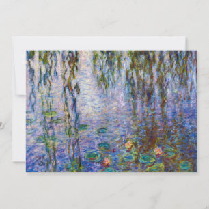 Claude Monet - Water Lilies Einladung