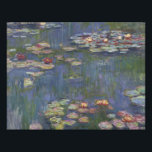 Claude Monet - Water Lilies Fotodruck<br><div class="desc">Water Lilies von Claude Monet, 1916. Claude Monet war Gründer der französischen Impressionistischen Malerei und der beständigste und produktivste Praktizierende der Philosophie der Bewegung, seine Wahrnehmungen vor der Natur zu äußern, vor allem, wie sie auf Landschaftsmalerei in der Luft angewandt werden. Der Begriff "Impressionismus" leitet sich aus dem Titel seines...</div>