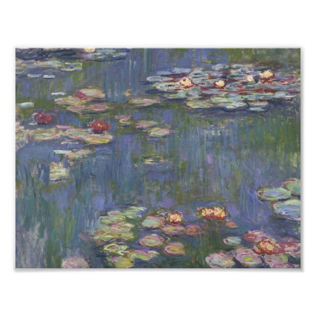 Claude Monet - Water Lilies Fotodruck (Vorne)