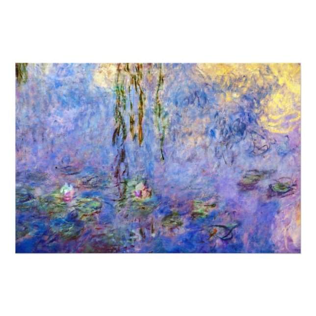 Claude Monet - Water Lilies Fotodruck (Vorne)