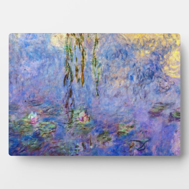 Claude Monet - Water Lilies Fotoplatte (Vorderseite)