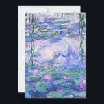 Claude Monet Water Lilies Französische Impressioni<br><div class="desc">Claude Monet Water Lilies ist ein französischer Impressionist Art Water Lilies (oder Nympheas),  eine Serie von ca. 250 Ölgemälden des französischen Impressionisten Claude Monet. Die Bilder zeigen Monets Blumengarten in Giverny.</div>
