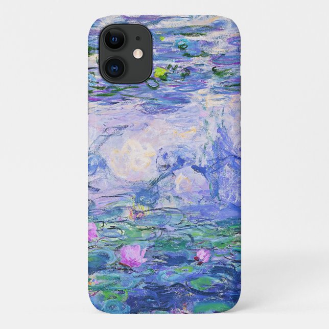 Claude Monet Water Lilies Französische Impressioni Case-Mate iPhone Hülle (Rückseite)