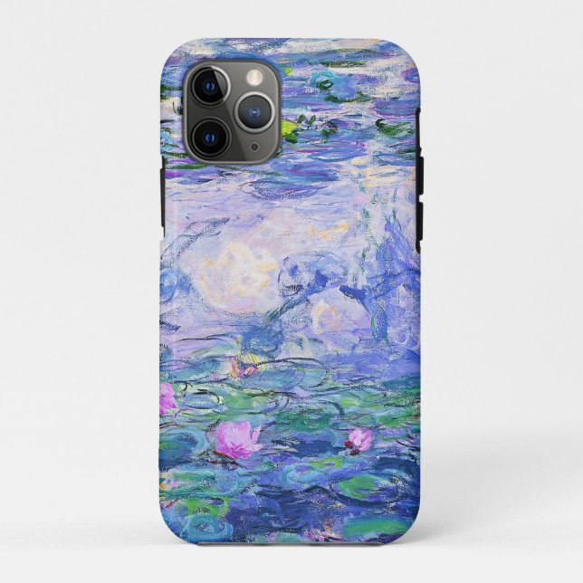 Claude Monet Water Lilies Französische Impressioni Case-Mate iPhone Hülle (Rückseite)