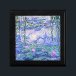 Claude Monet Water Lilies Französische Impressioni Erinnerungskiste<br><div class="desc">Claude Monet Water Lilies ist ein französischer Impressionist Art Water Lilies (oder Nympheas),  eine Serie von ca. 250 Ölgemälden des französischen Impressionisten Claude Monet. Die Bilder zeigen Monets Blumengarten in Giverny.</div>