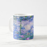 Claude Monet Water Lilies Französische Impressioni Kaffeetasse<br><div class="desc">Claude Monet Water Lilies ist ein französischer Impressionist Art Water Lilies (oder Nympheas),  eine Serie von ca. 250 Ölgemälden des französischen Impressionisten Claude Monet. Die Bilder zeigen Monets Blumengarten in Giverny.</div>