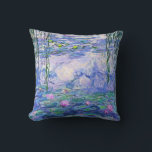 Claude Monet Water Lilies Französische Impressioni Kissen<br><div class="desc">Claude Monet Water Lilies ist ein französischer Impressionist Art Water Lilies (oder Nympheas),  eine Serie von ca. 250 Ölgemälden des französischen Impressionisten Claude Monet. Die Bilder zeigen Monets Blumengarten in Giverny.</div>