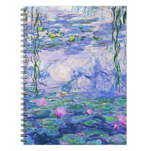 Claude Monet Water Lilies Französische Impressioni Notizblock