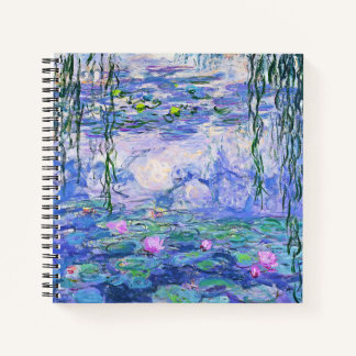 Claude Monet Water Lilies Französische Impressioni Notizbuch