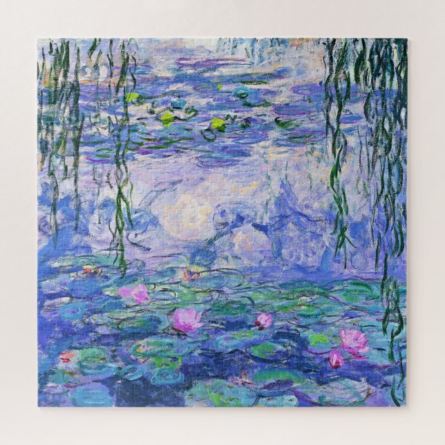 Claude Monet Water Lilies Französische Impressioni Puzzle (Horizontal)