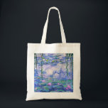 Claude Monet Water Lilies Französische Impressioni Tragetasche<br><div class="desc">Claude Monet Water Lilies ist ein französischer Impressionist ArtWater Lilies (oder Nympheas),  eine Serie von ca. 250 Ölgemälden des französischen Impressionisten Claude Monet. Die Bilder zeigen Monets Blumengarten in Giverny.</div>