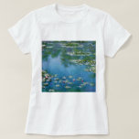 Claude Monet Water Lilies Gallery T-Shirt<br><div class="desc">Claude Monet. Wasser Lilien. c) 1906. Öl auf Leinwand Malerei.</div>