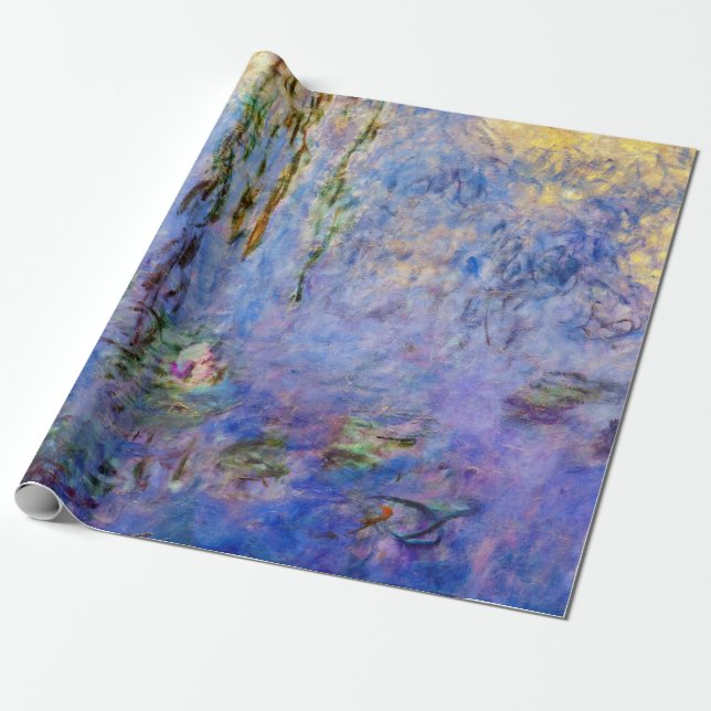 Claude Monet - Water Lilies Geschenkpapier (Ungerollt)