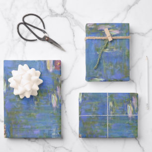 Claude Monet // Water Lilies Geschenkpapier Set