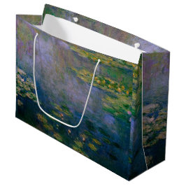 Claude Monet - Water Lilies Große Geschenktüte