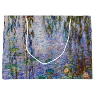 Claude Monet - Water Lilies Große Geschenktüte
